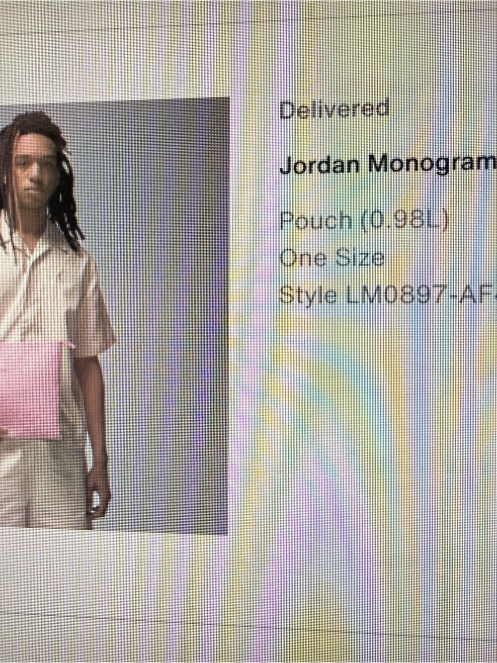 Pink Pouch - Men's Accessory